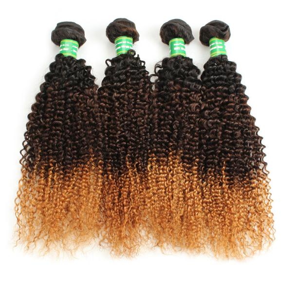 Superior Quality Strong Weft 8a Grade Virgin Hair Ombre Color Brazilian Hair Weft