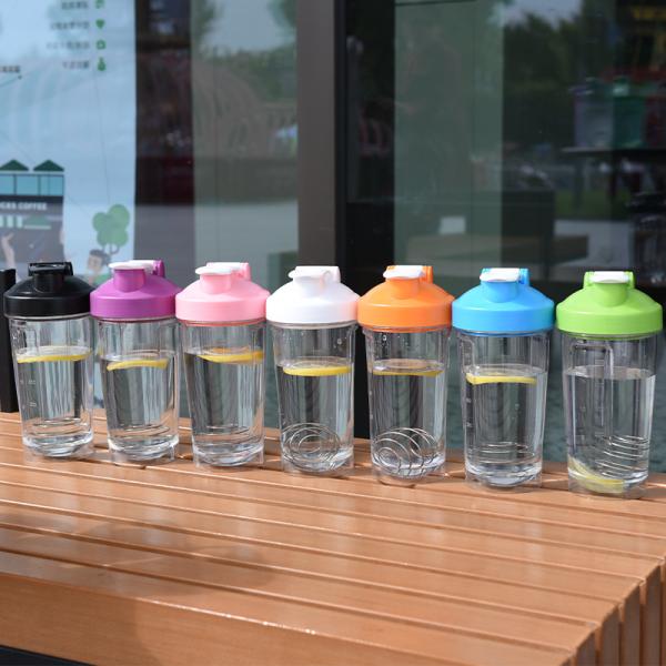 Stocked Protein Powder Portable Shake Cup with Direct Drinking Method and Metal Ball