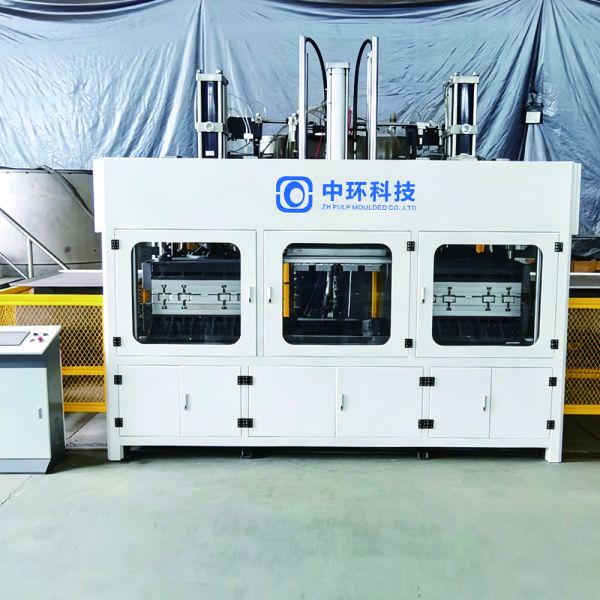 380V Automatic Pulp Molding Tableware Machine with 960-1920pcs/hr Capacity for Bagasse Plate Making