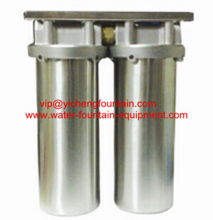 Outdoor Fogging System Water Fountain Project For Hot Spring Project