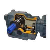 Réducteur d'engrenages à bouton hélicoïdal de la série K37 Moteur d'engrenages à bouton hélicoïdal avec moteur électrique à courant alternatif