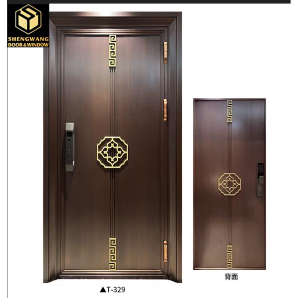 OEM ODM Puerta de aluminio de cuarto de protección contra incendios