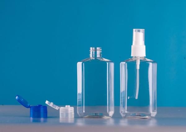 Clear PET Plastic Fine Mist Spray Bottles 140ml For Perfume