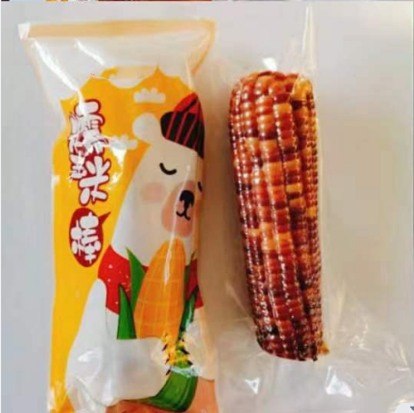 Stick  Grains Fresh Sweet  Corn Cutting on the Cob