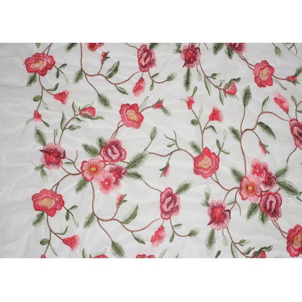 Ткань шнурка 47 дюймов Мулти покрашенная/чувство ткани шнурка мантии свадьбы мягкое азо свободным