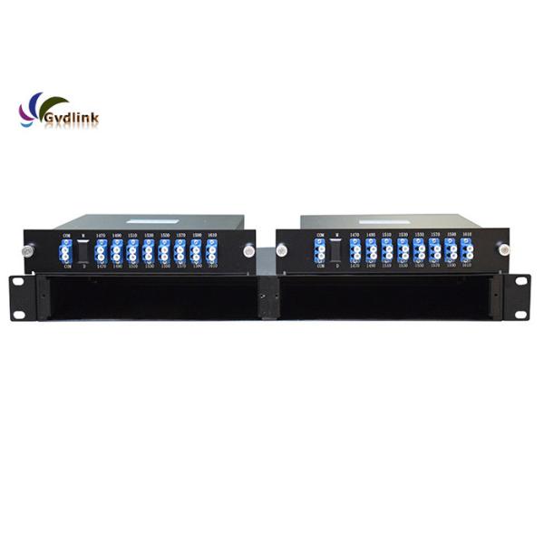19' держатель шкафа 1u 1310nm 8 направляет CWDM Mux Demux