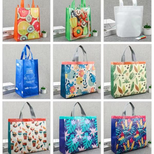 Customized RPET Recycle Tote Bag with Foldable Eco Friendly Design and RPET Material