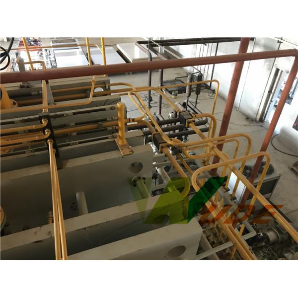 Embossed Double Sided Synchronous Laminating Line Hot Press For Furniture Boards