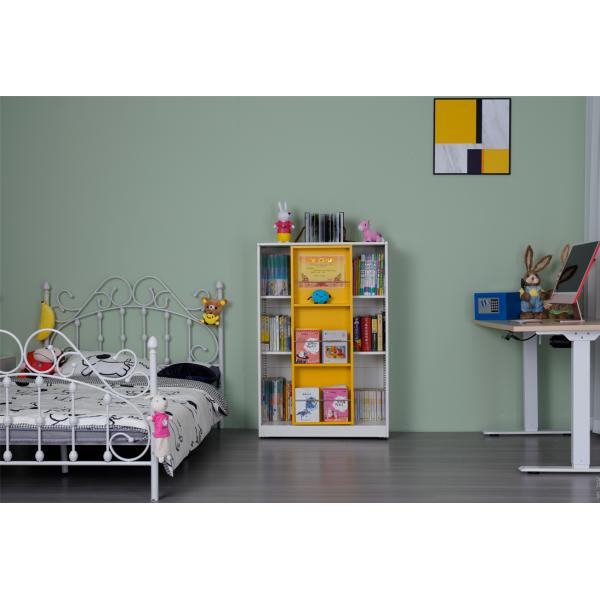 Home Furniture Anti Dumping Short Steel Storage Cabinet Children Bookshelf
