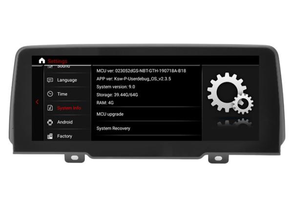 BMW X3 2018-NOW Screen Upgrade Android 10.0 4G RAM 64G ROM Anti-glare IPS Screen Support Digital TV Receiver BMW-8523EVO