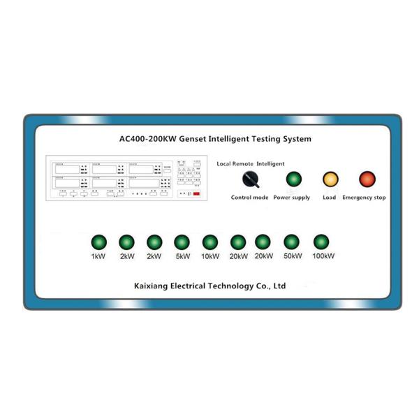 Professional Design 200Kw Load Bank Forced Air Cooling For Drilling Facilities