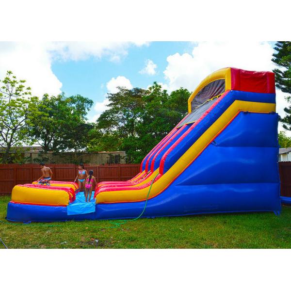 Backyard Fun Kids Inflatable Water Slide Double Stitching Blow Up Slide Fireproof