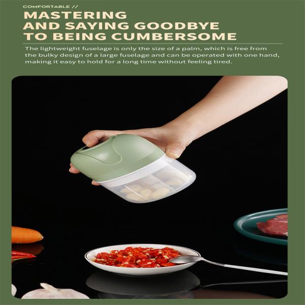 94*94*118MM USB Charging Blenders Electric Food Chopper for Home Kitchen Slicing