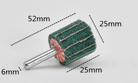 Green Shaft Grinding Flap Wheel Discs 20mm 25mm 30mm 40mm 50mm 60mm 80mm 100mm
