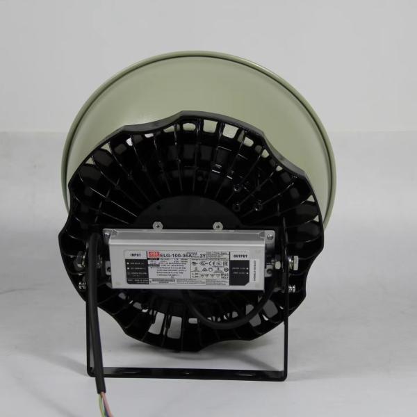 50W 135lm/W 3000K CCT Lumières anti-explosion haute baie haute baie à LED pour la zone1/2/21/22