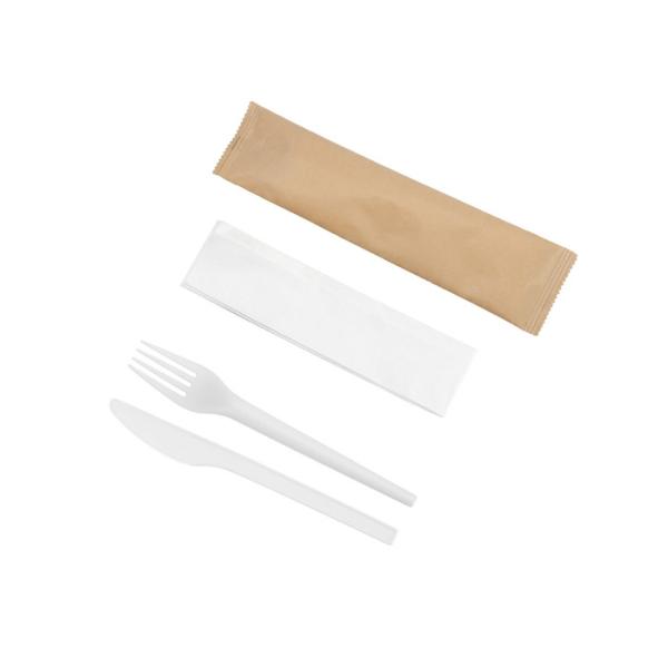 BPI Individually Wrapped BPA Free CPLA Cutlery Set