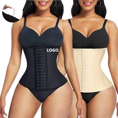 Mulheres Trainer de cintura HEXIN Marca privada emagrecimento de aço de ossos de látex roupas de forma para mulheres