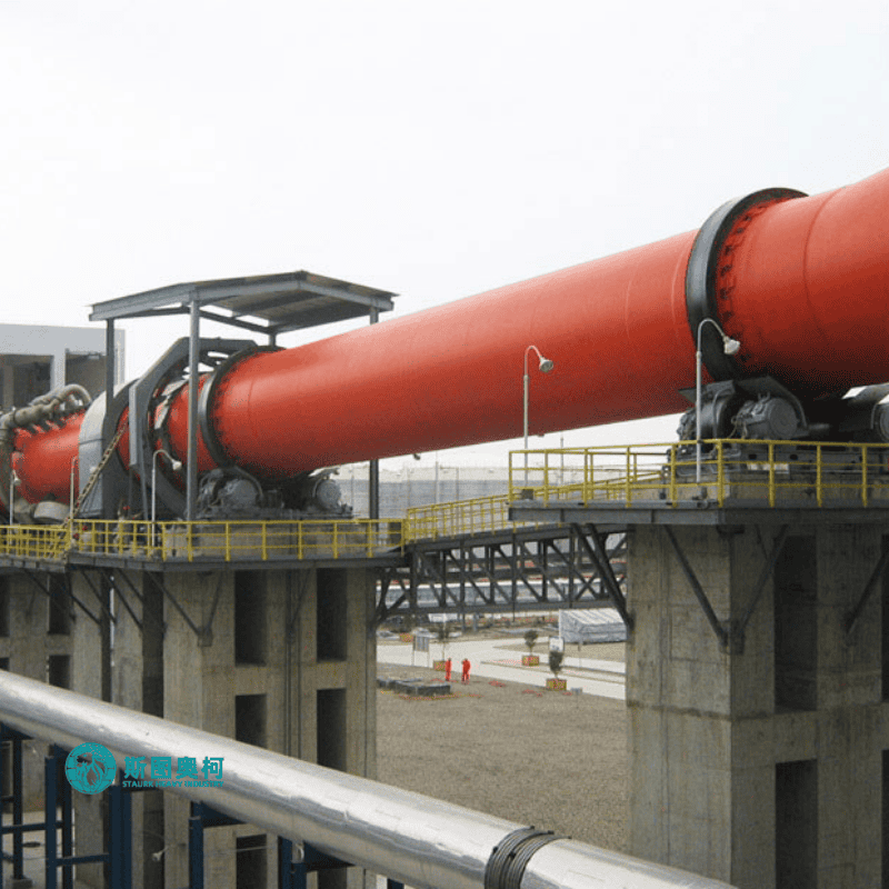 Continuous Automatic Rotary Kiln Calcination With PID Temperature Control