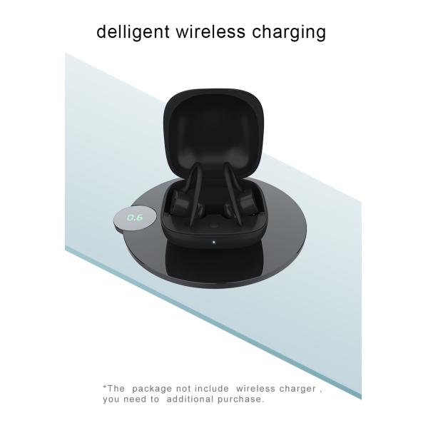 Ear Hook Transmission 10M 500mAh Sports Wireless Bluetooth Earbuds