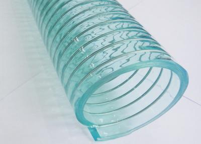 Clear Flex Plastic PVC Steel Wire Hose 1 / 4 inch - 10 Inch For Suction / Discharge