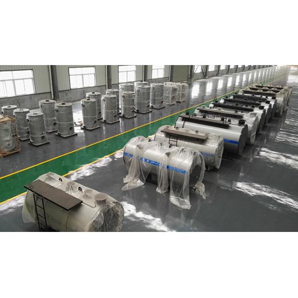 Industrial Oil Hot Water Boiler Sufficient Heated Surface 0.35 -7.0MW Rated Heat Capacity