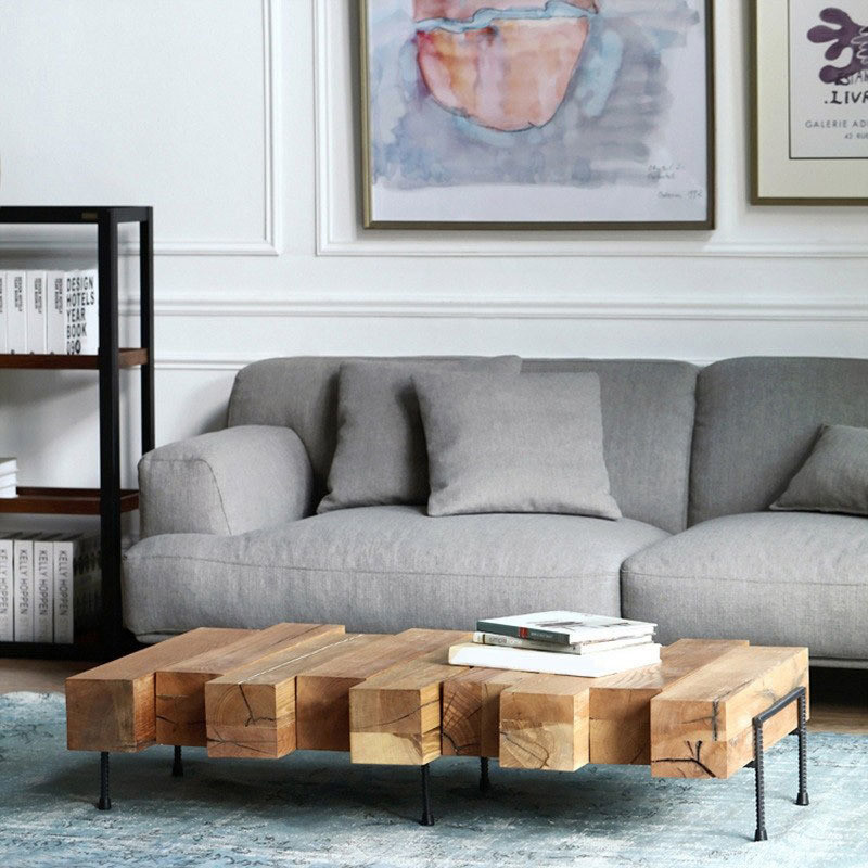 European Wooden Coffee Table Modern Outdoor Extendable Table Folding Table Wood