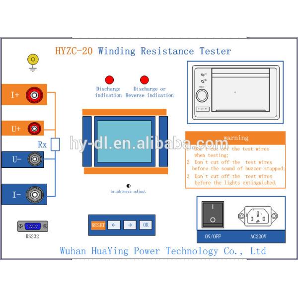 20A Winding resistance tester
