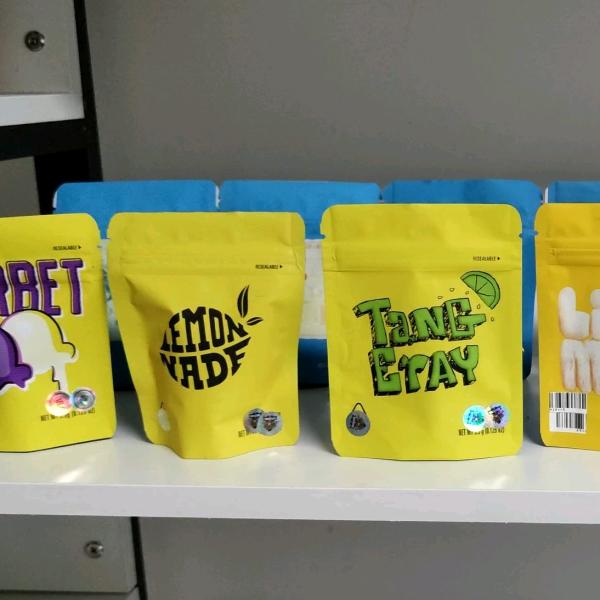 FDA Foil Zip Lock Bags Mylar Digital Printed Stand Up Pouches ODM