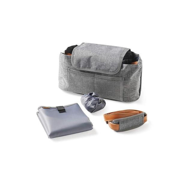 0.4kg Baby Stroller Organizer Bag with Cup Holders Insulated