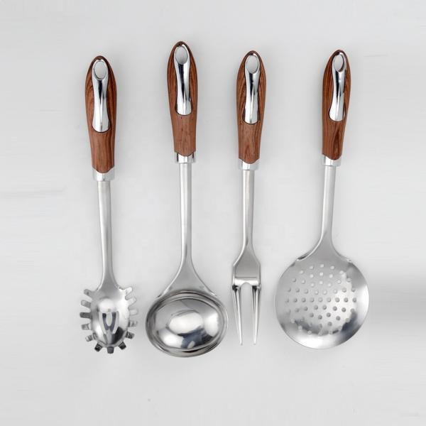 Stainless Steel Cooking Serving Set Slotted Turner Spoon for Kitchen Cooking Utensils