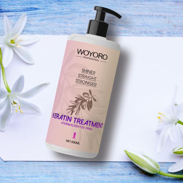 Fragrância hidratando da flor do condicionador de cabelo da queratina do OEM 500ml