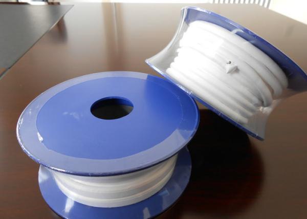 La cinta 3m m los x 0.5m/amplió de la junta de la resistencia química PTFE el sellante común de PTFE, color blanco