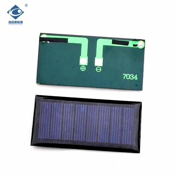Mini Solar Panels 4V Portable Solar Panel Charger ZW-7034 Custom Mini Epoxy Solar Panel 0.26W