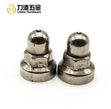M12 Domed Cap Nut Nickel Plated Tempering Heat Treatment Din 1587