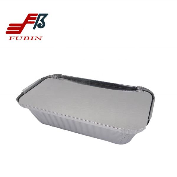 Takeout food containers lunch box salad meal storage box with lid food packaging foil aluminium butter packaging