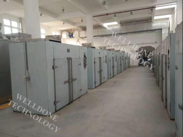 A carne/espasmódicos/melhora Tray Drying Oven (aquecimento de vapor/aquecimento elétrico/aquecimento de óleo térmico)