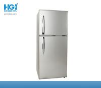 Os 2 refrigeradores superiores eretos de prata R134a do congelador da porta Recessed o punho