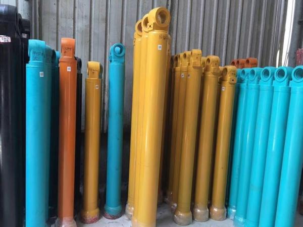 Gradeiros de motor de braço de escavadeira e cilindro hidráulico de gancho para construção pesada