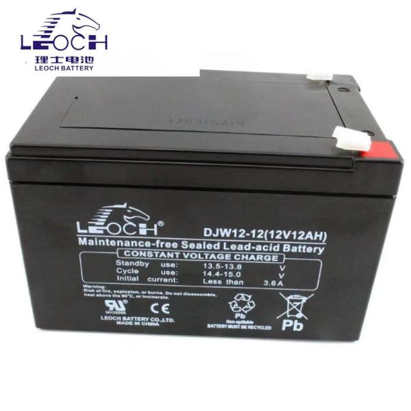 Leoch Battery DJW12-12 12V12Ah Lead Acid Battery for Communication and Durable Backup
