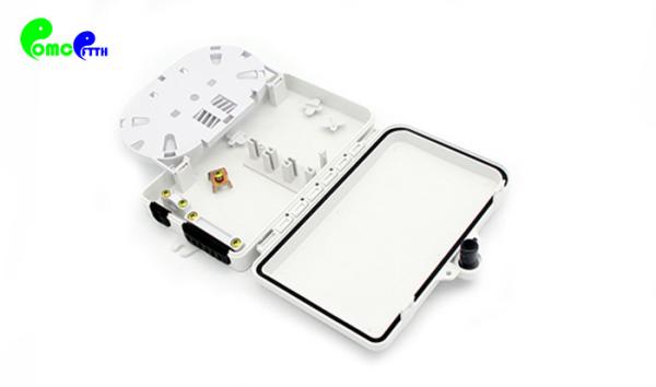 Fiber Termination Box 6 Cores Customizable Ports Type Easy Installation With Locker