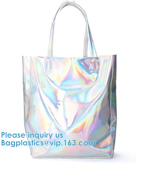 Promotional Custom Waterproof Transparent Pvc Beach Bag Sets Shopping Online Women Hand Bag