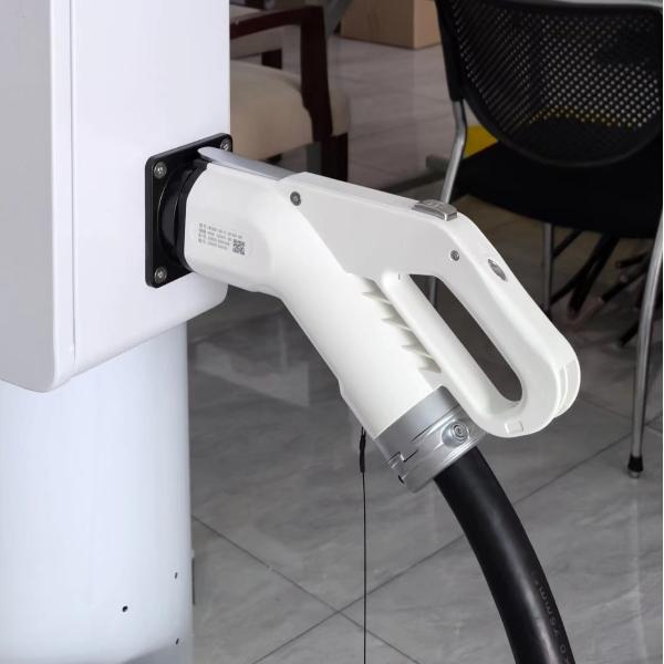 Floor Mounted Fast Electric Charge Car Station 60KW Double Connector DC Charging Station