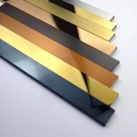 Taille personnalisée Décoration des carreaux en acier inoxydable pour les murs, les escaliers, les planchers et les plafonds