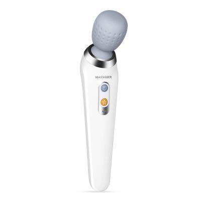 Waterproof IP67 Vibrating Neck Massager Wand Wireless USB Charging