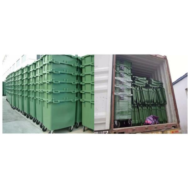 660L dumpster garbage bin large capacity waste bin price