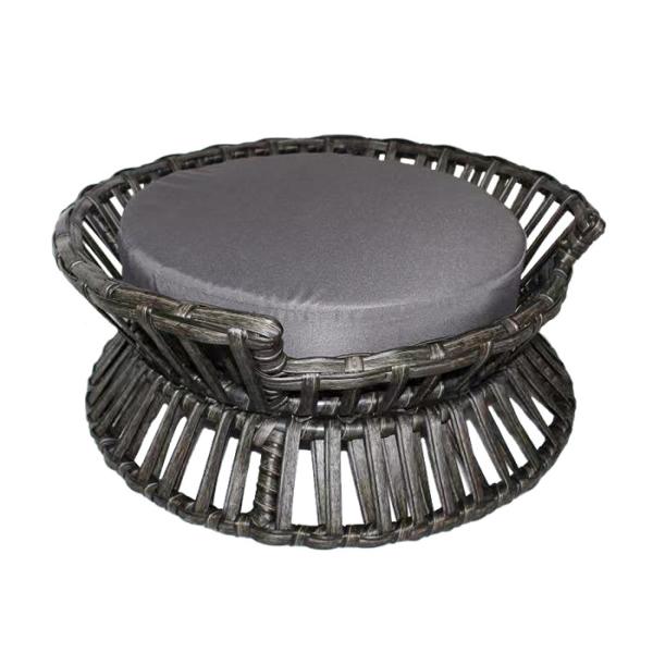 Large Wicker Dog Bed Baskets Woven Rattan Natural Mattress Cat Pet Nest Puppy Dog Rest Bed