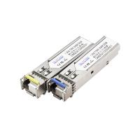 1.25G Module SFP en mode unique Port LC 20KM 1310/1550nm WDM DDM Prise en charge OEM