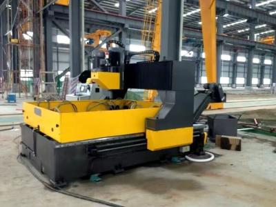 Máquina de perfuração móvel da placa de metal do CNC do pórtico para o diâmetro de furo PZ2016 modelo 50mm