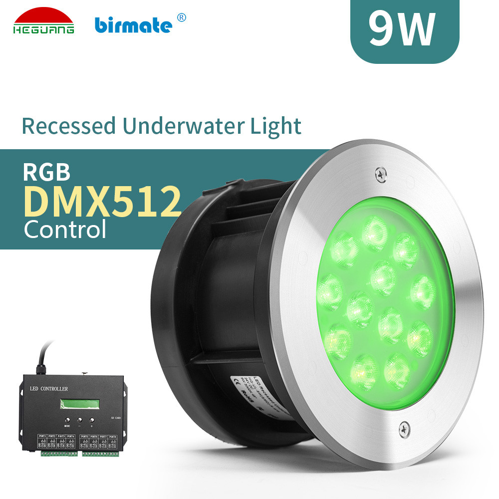 белый цвет 9W подводный привел источник КРИ/EDISON светов 6500K для конкретного бассейна