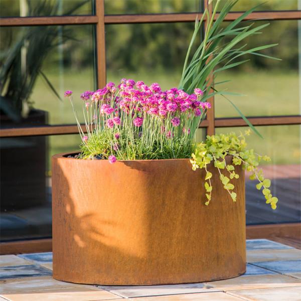 OEM ODM Patio Balcony Outdoor Metal Raised Garden Bed For Vegetable  Rustproof